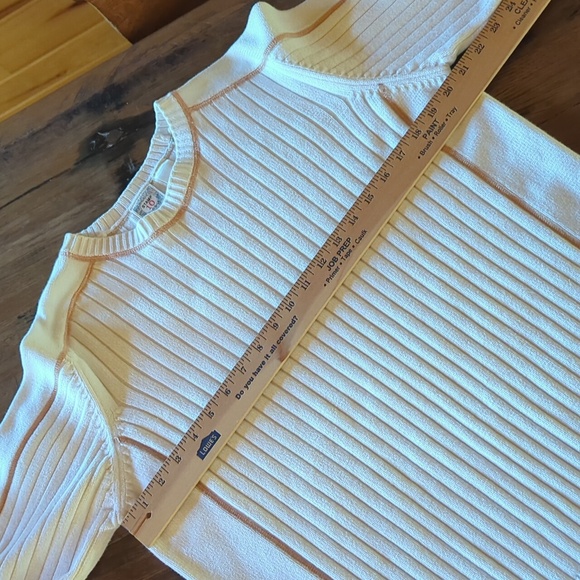 Stamp 10 Men's Cotton Ribbed Crewneck Sweater with Top-stitching. Sz M - Picture 8 of 12